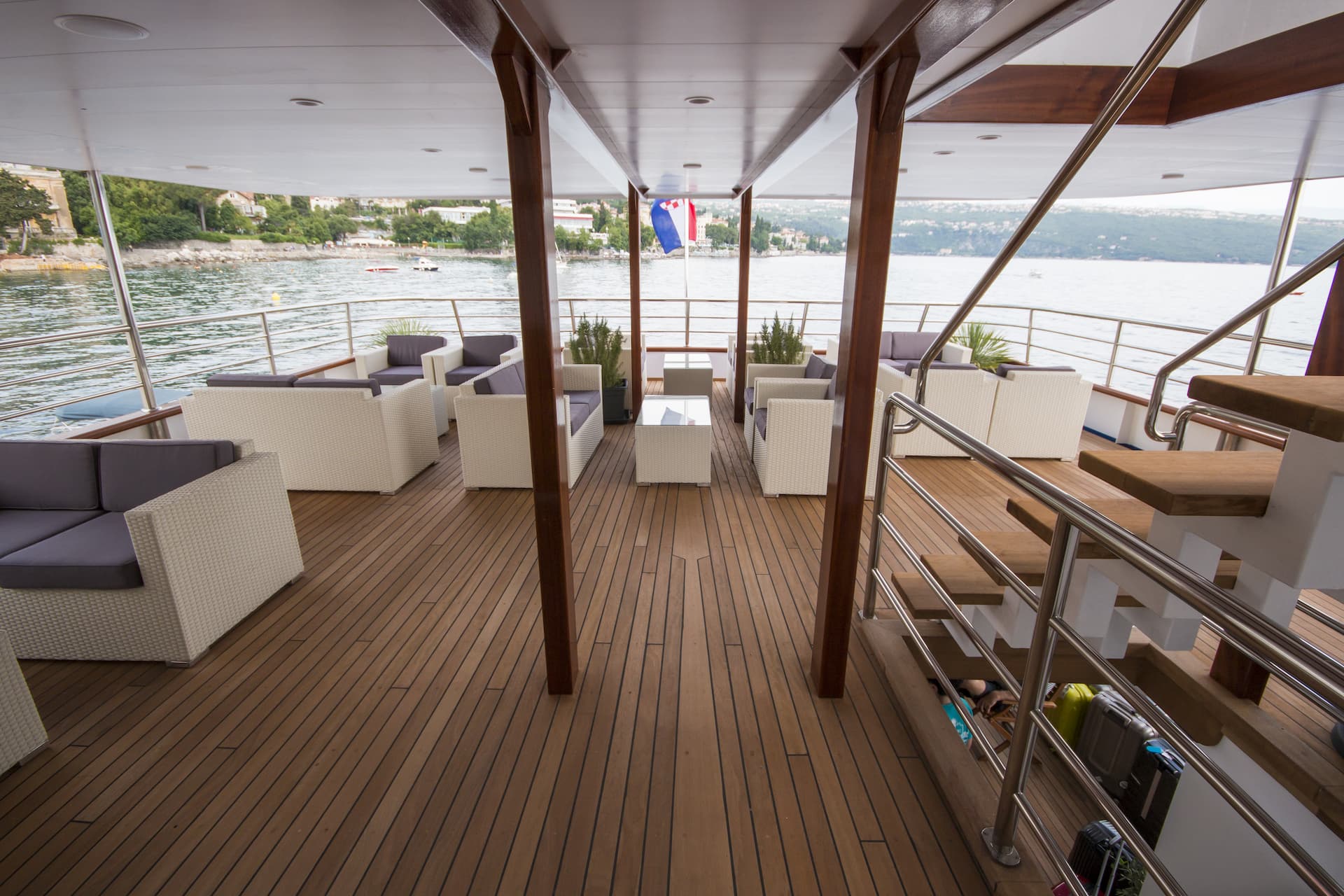 MV Infinity Croatia cruise ship lounge