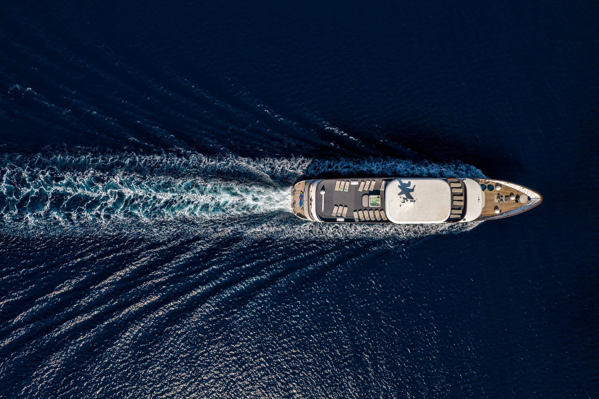 Mama Marija 2 Croatia cruise ship aerial