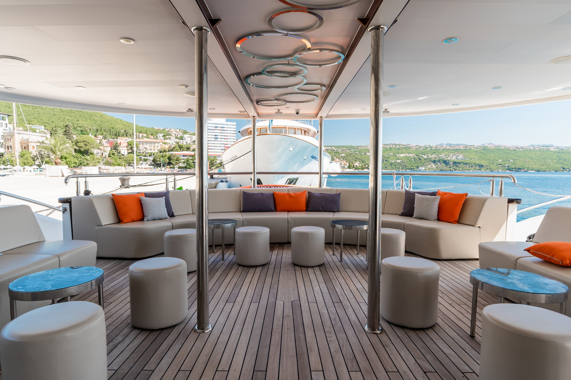 Rhapsody Croatia cruise ship lounge