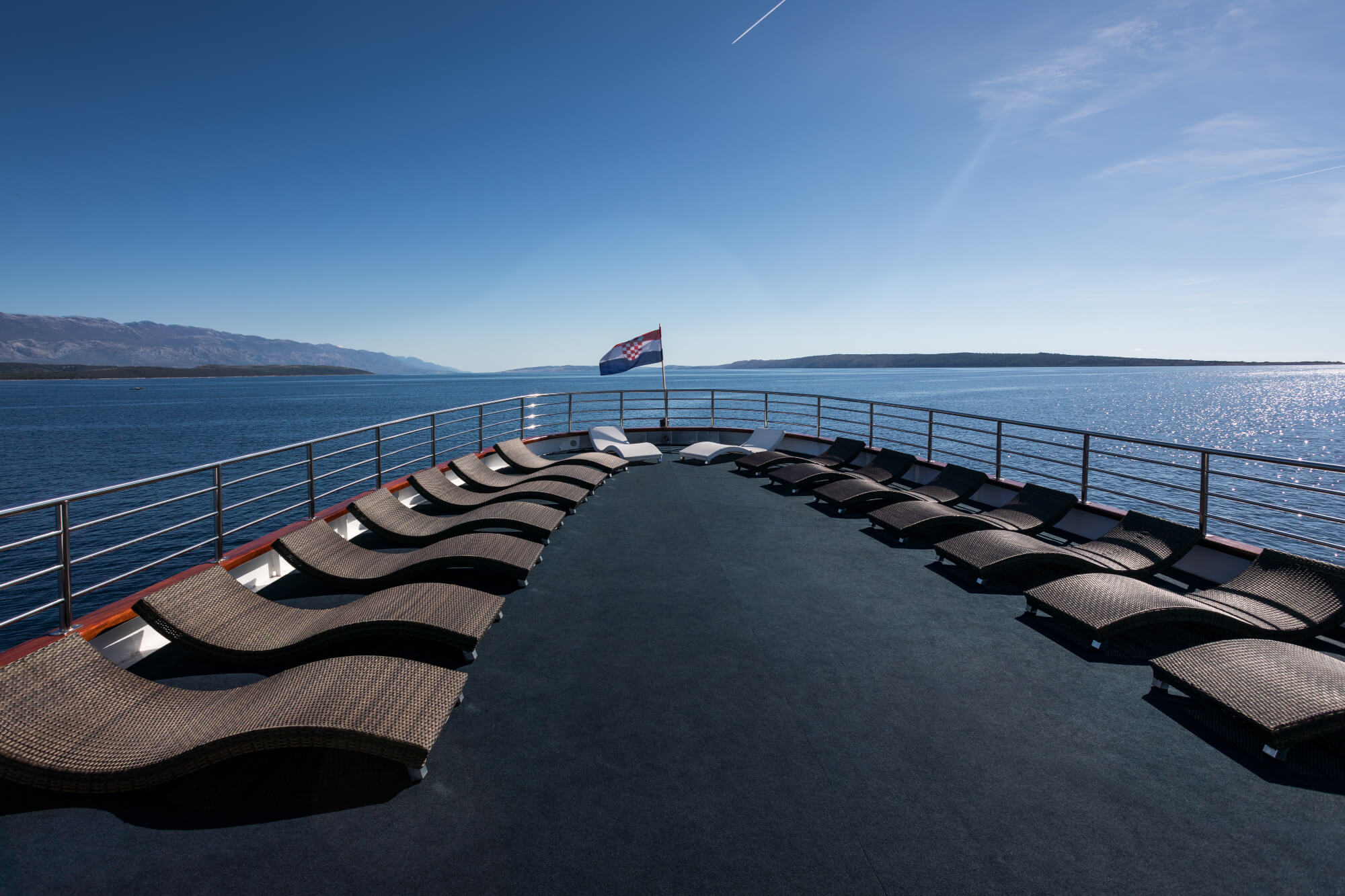 Stella Maris Croatia cruise ship sundeck