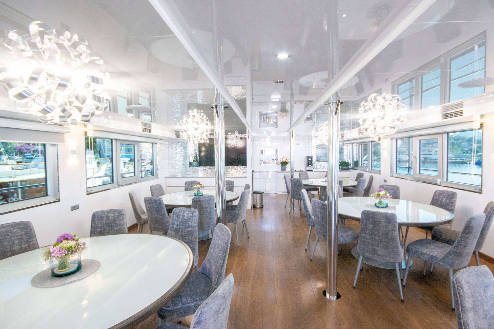 Katarina Croatia cruise ship saloon