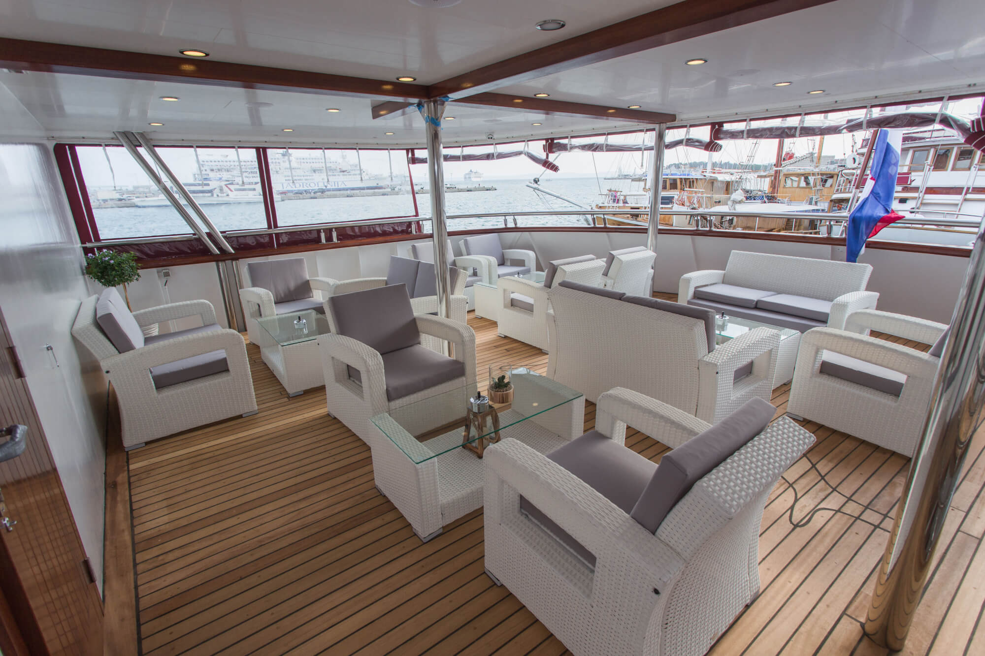 Adriatic Sun Croatia cruise ship saloon