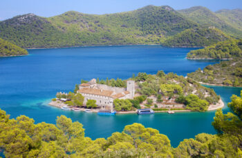 the view of mljet national park