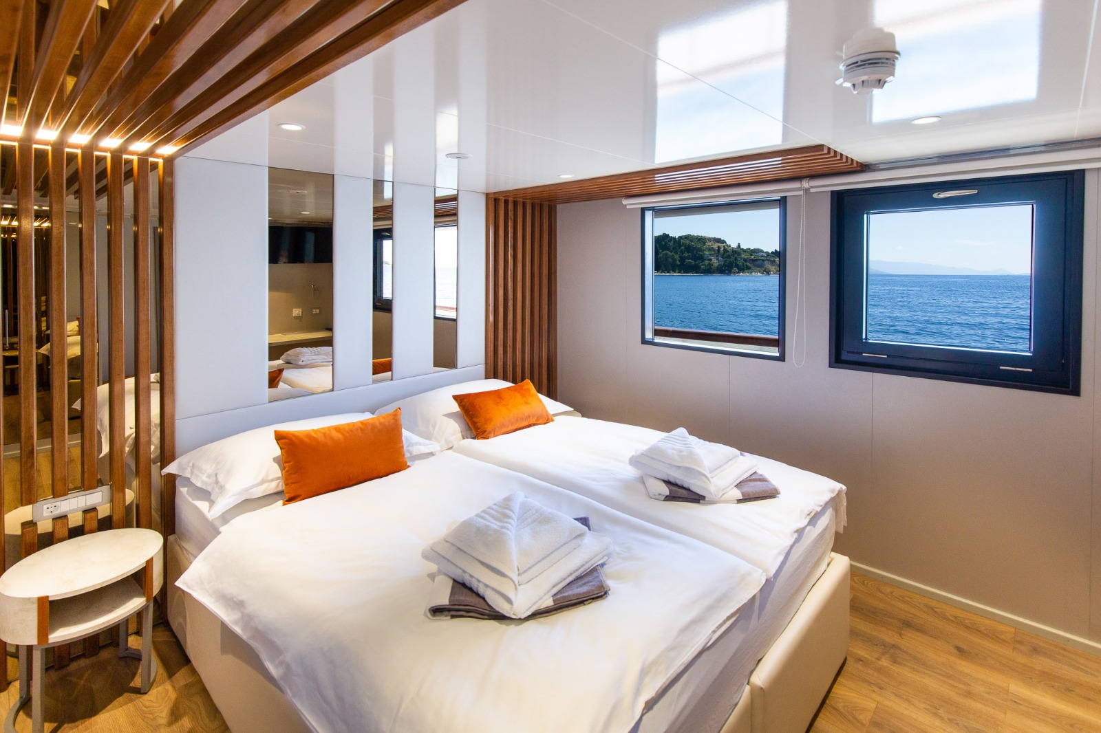 Adriatic King Croatia Cruise Ship main deck cabin