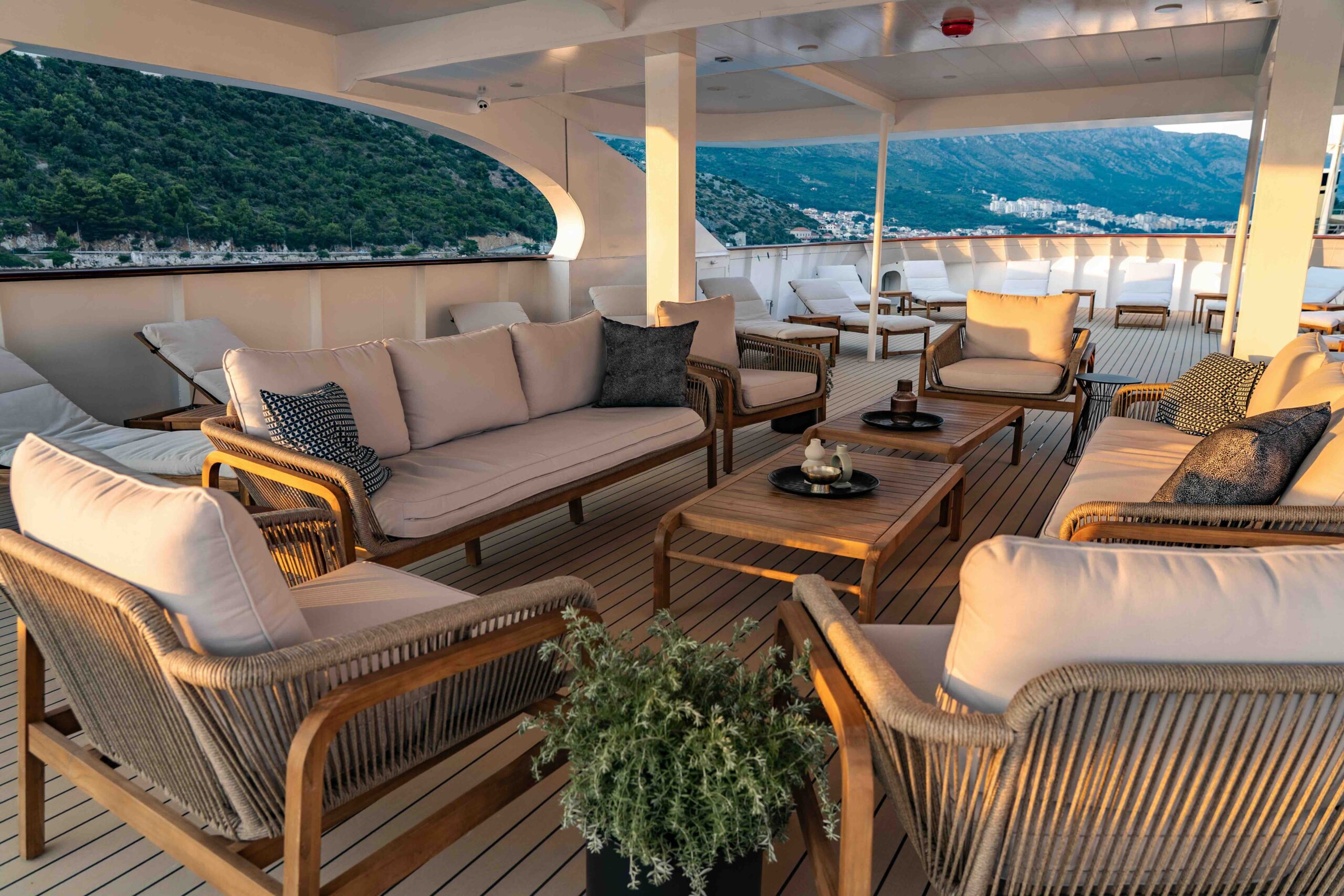 San Antonio Cruise Ship Croatia Sun Deck