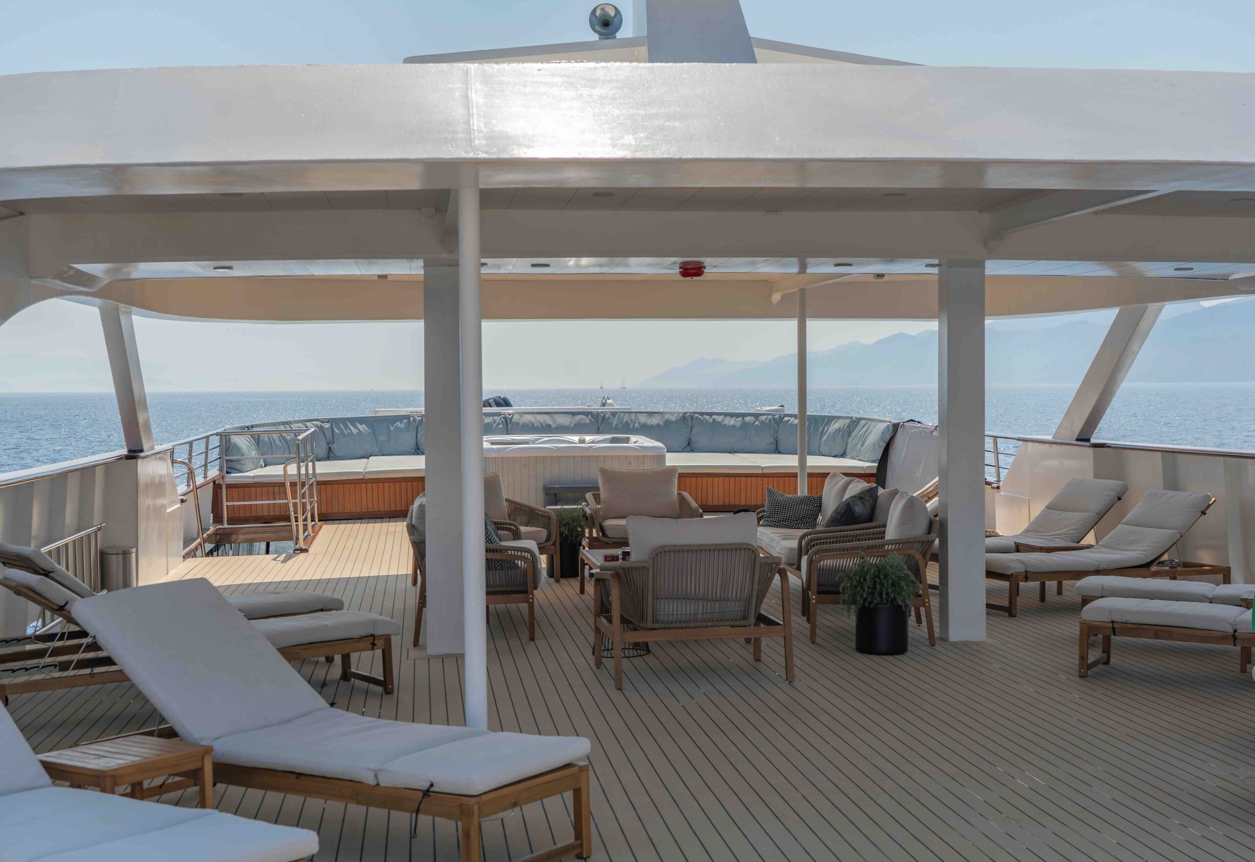 San Antonio Cruise Ship Croatia Sun Deck